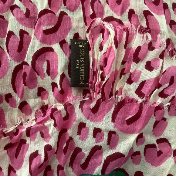 Louis Vuitton Stephen Sprouse Leopard Stole/Scarf - Picture 6 of 8